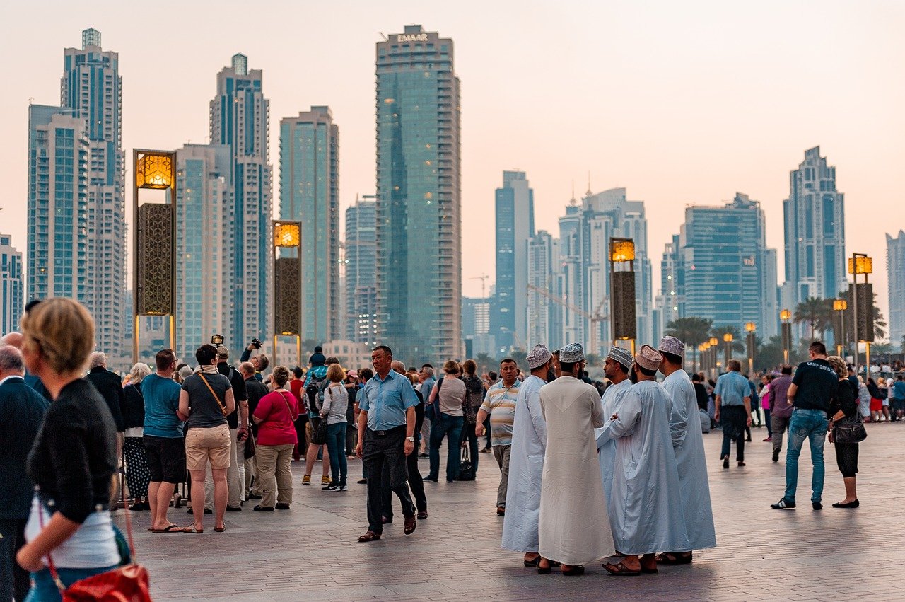 Centro de Dubai. Foto: Pixabay