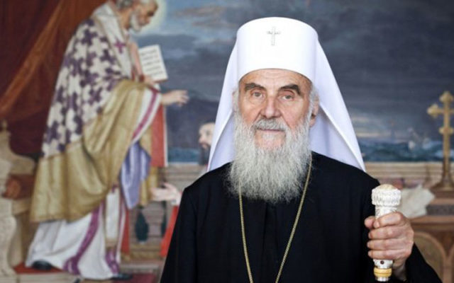 Patriarca Irineo I. Foto cortesía de The Srpska Times. 