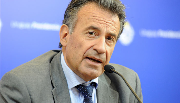 Ministro de Salud Pública, Daniel Salinas. Presidencia.