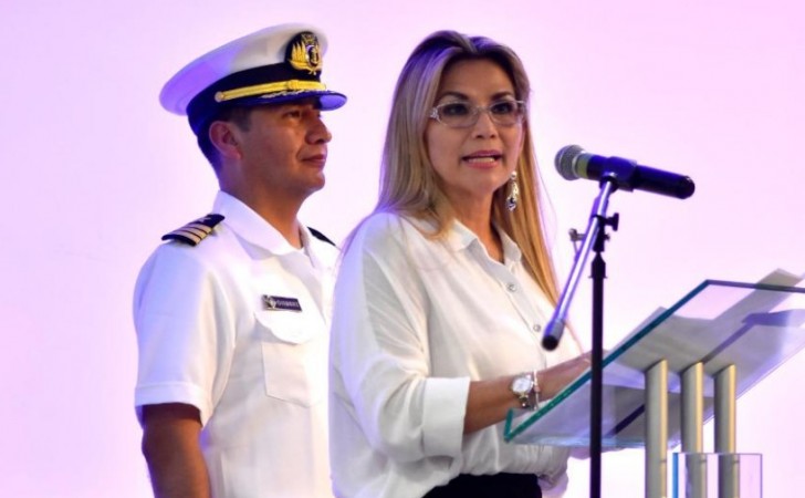 Ex presidenta boliviana Jeanine Añez.