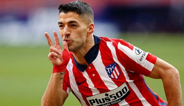 Luis Sárez marcó el gol 499 de su carrera. Foto. Atlético de Madrid/Instagram.