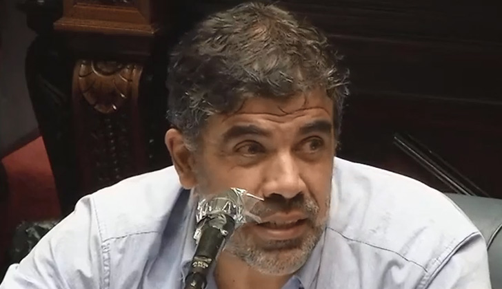 Senador del PCU, Óscar Andrade.
