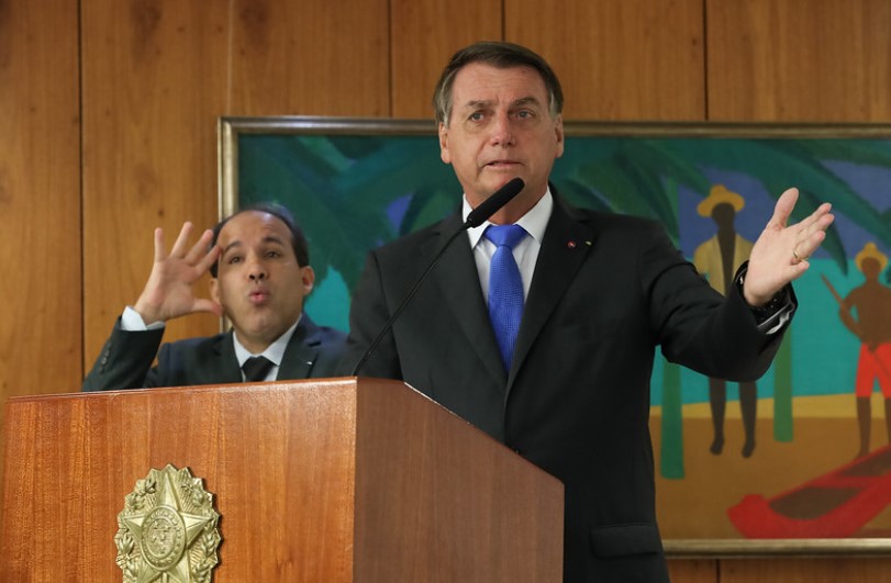 Jair Bolsonaro, presidente de Brasil. Foto: Palacio do Planalto