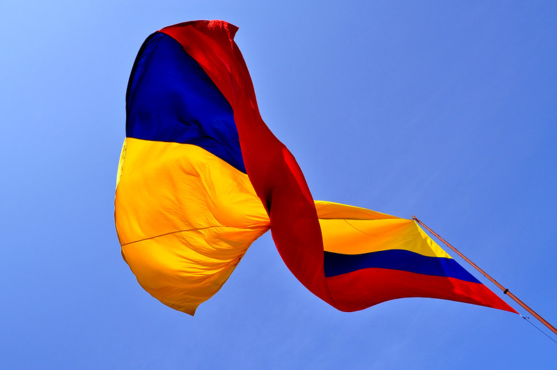 Bandera de Colombia. Foto: Flickr / JMCangel