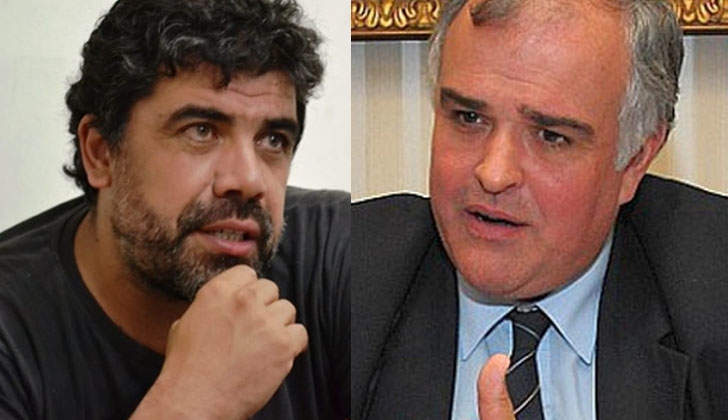 Debate entre los senadores Óscar Andrade y Gustavo Penadés.