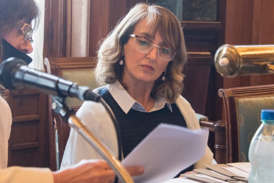 Carmen Asiaín, senadora del Partido Colorado. Foto: Parlamento del Uruguay