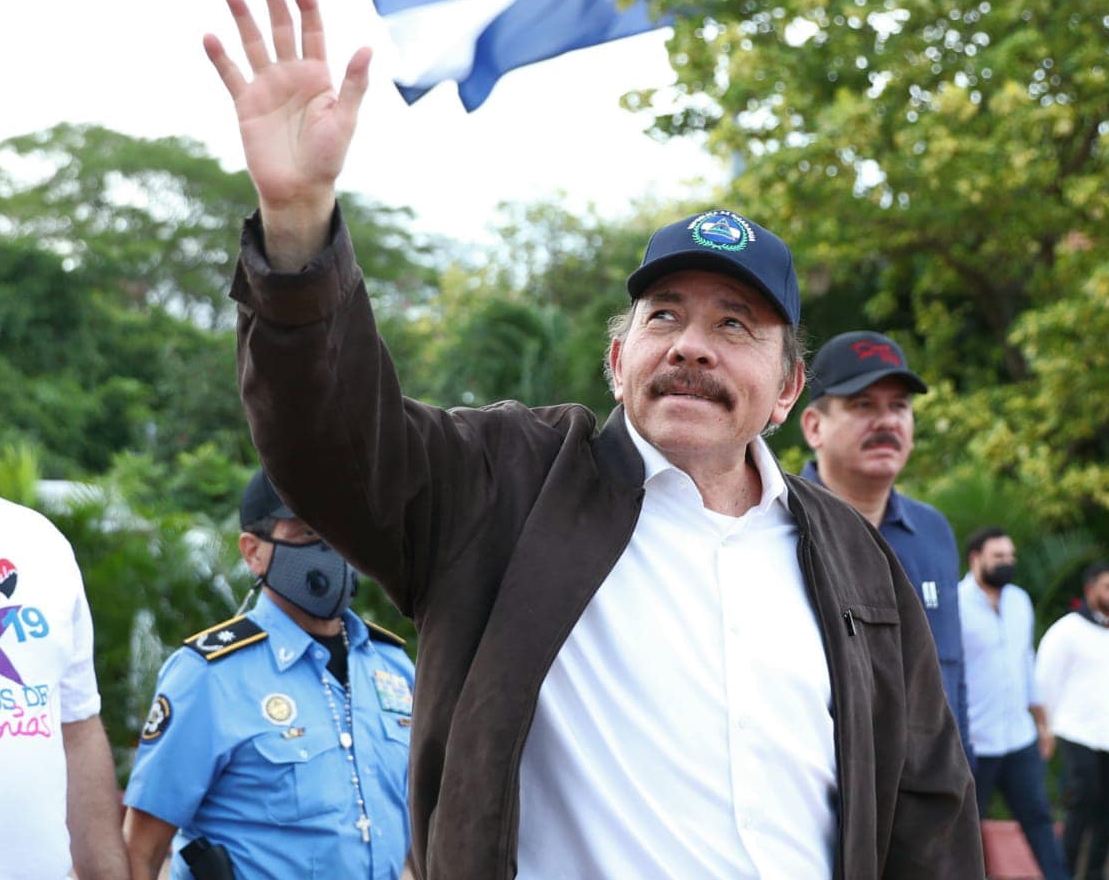 Daniel Ortega, presidente de Nicaragua. Foto cortesía de el19digital.com. 