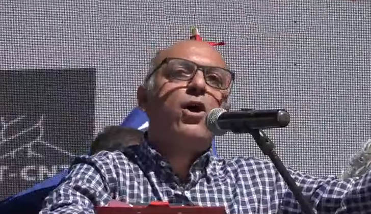 Secretario General del PIT-CNT, Marcelo Abdala.