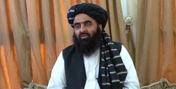 Amir Khan Muttaqi, ministro de Relaciones Exteriores dl gobierno talibán.