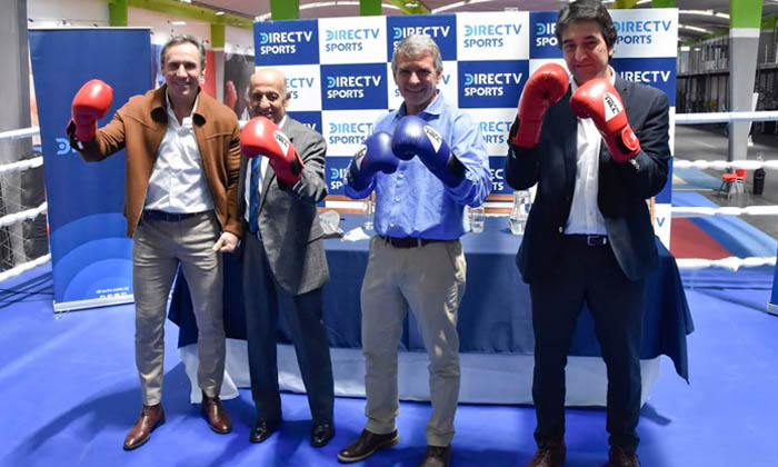 De izquierda a derecha: Luis Wilkorwsky, Julio César Maglione, Eduardo Marguery y Pablo Ferrari. 