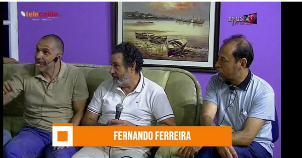 Fernando Ferreira durante una entrevista en febrero pasado en Efusiva TV de Paysandú.