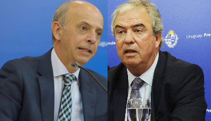 Javier García y Luis Alberto Heber fueron interpelados por el FA en dos sesiones diferentes de la Cámara de Diputados.