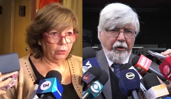 Diputada Susana Pereyra y el senador Eduardo Bonomi.