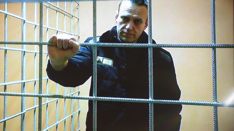 Navalny ha pronunciado en contra de la invasión de Rusia a Ucrania desde la cárcel