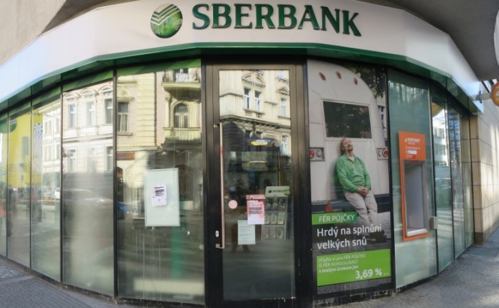 Una sede del Sberbank en el centro de Praga, Chequia. Foto: Wikimedia Commons