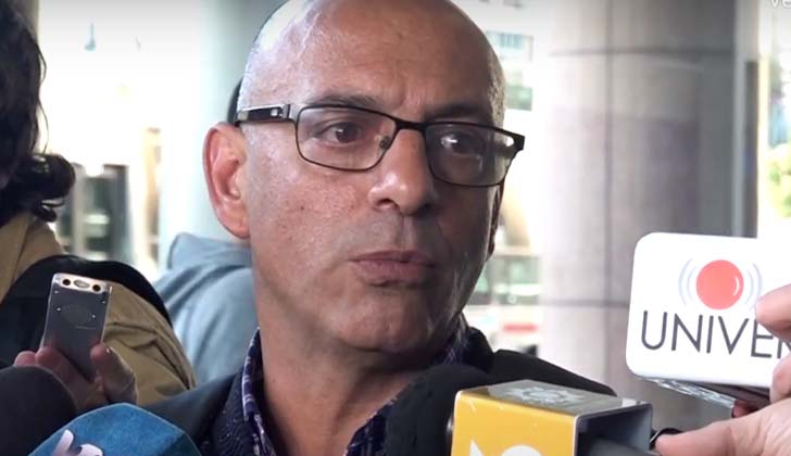 Abdala: The PIT-CNT expects a rigorous response from the government on the proposals to face the crisis The president of the PIT-CNT, Marcelo Abdala, after meeting with the president of the Republic, Luis Lacalle Pou, in the Executive Tower.