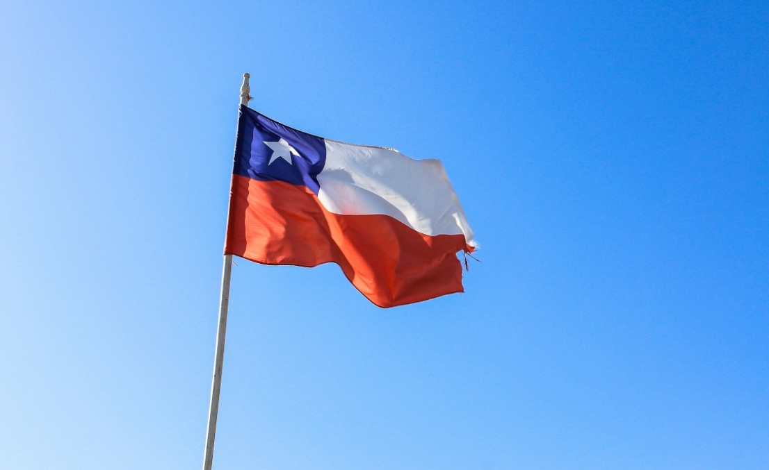 Bandera de Chile. Foto: PXhere