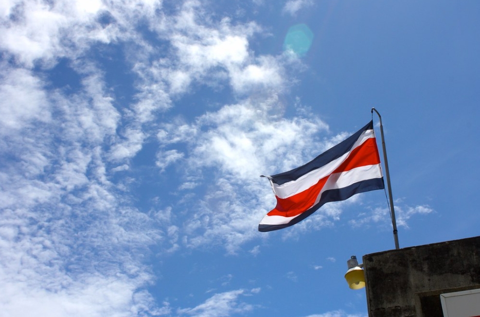 Bandera de Costa Rica. Foto: Flickr / Trevor Huxham