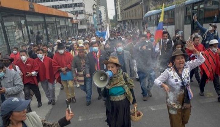 Crisis en Ecuador. Foto: RT.