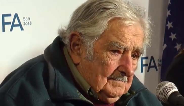 Mujica en San José.