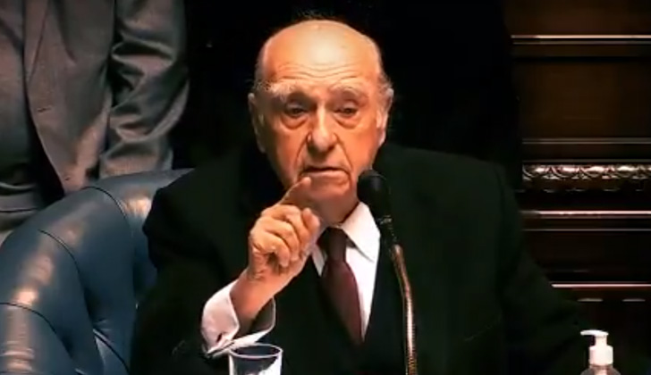 Sanguinetti said that the FA handed the country over to drug traffickers sanguinetti1