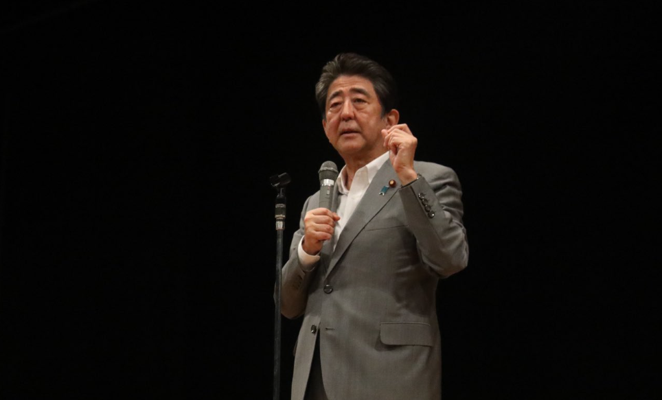 La última foto publicada por Shinzo Abe en su cuenta de Twitter, antes de morir. Foto: Twitter / Shinzo Abe