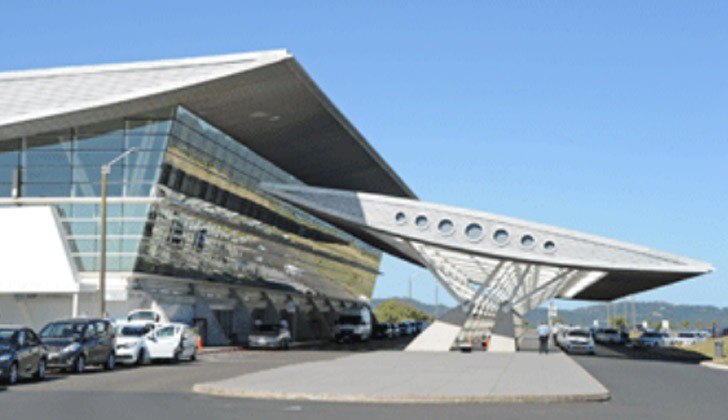 Aeropuerto Internacional de Laguna del Sauce. Foto: Presidencia/Archivo.