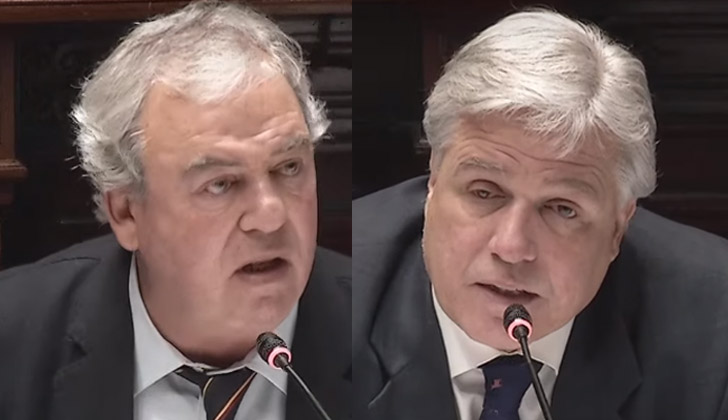 The ruling party backed the ministers Heber and Bustillo, but the FA requested the resignation of both.