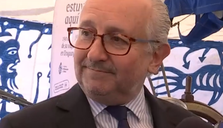 Da Silveira said that she does not speak in public about her partner's case that links her to the Odebrecht cause Minister of Education and Culture, Pablo da Silveira.