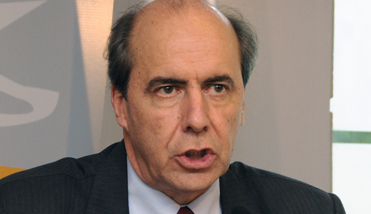 José Amorín Batlle, presidente del Directorio del BSE. Foto: Presidencia