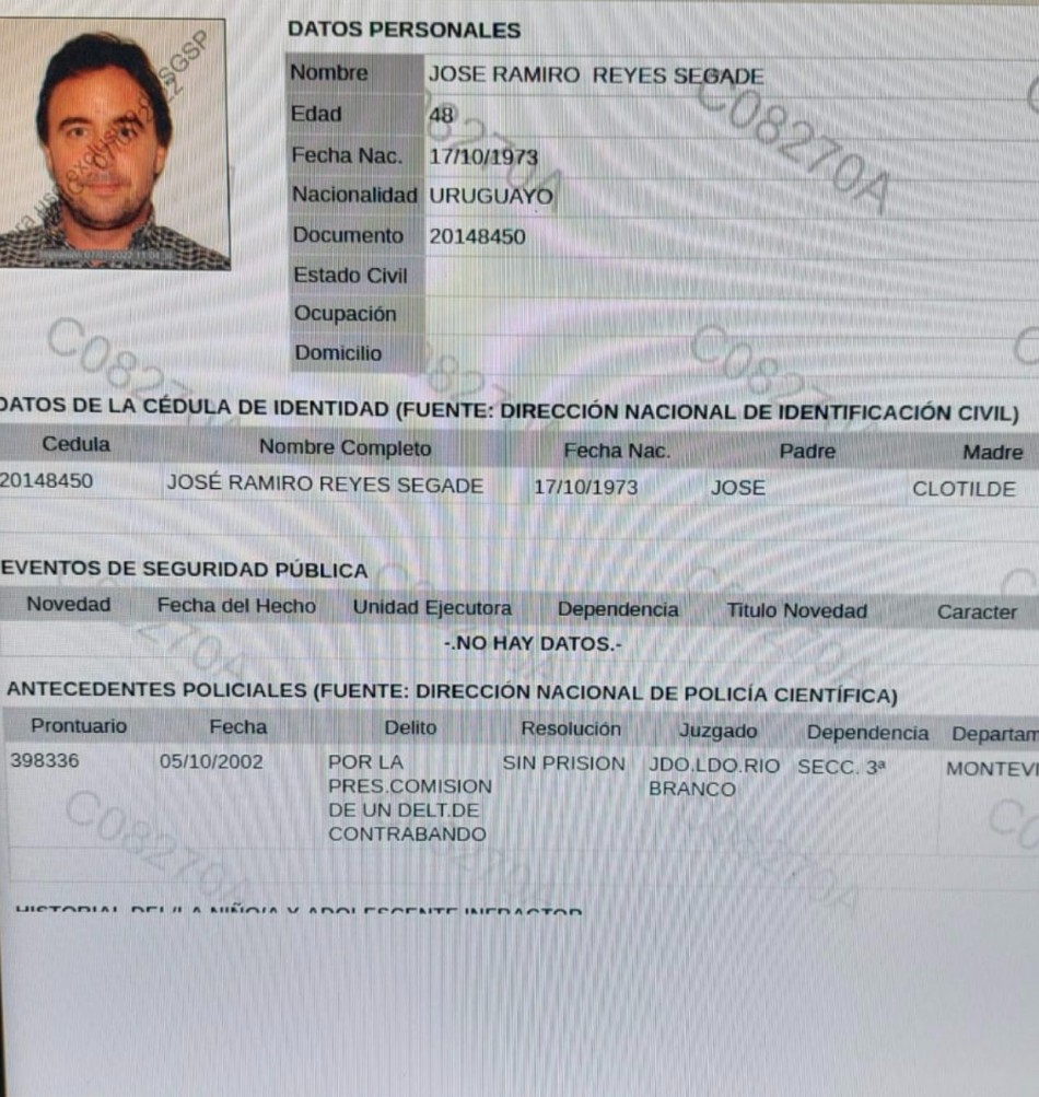 jose reyes official lacalle pou buenos aires.  jpb