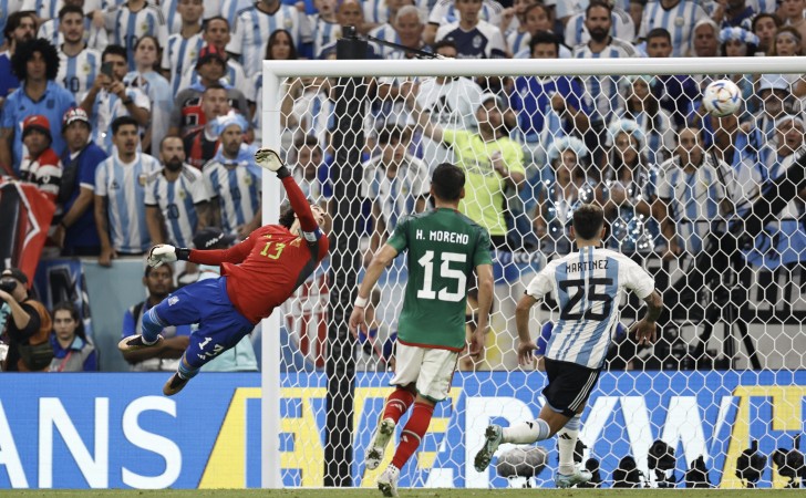 Segundo gol de Argentina frente a México en el Mundial de Qatar 2022. Foto: @fifaworldcup_es