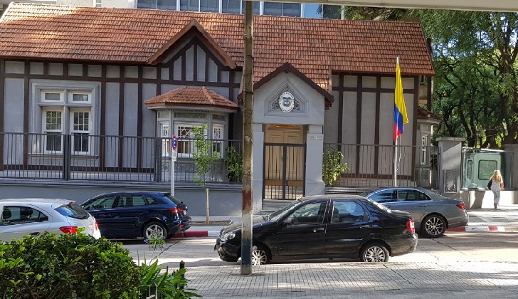 Embajada y Consulado de Colombia en Montevideo, Uruguay.