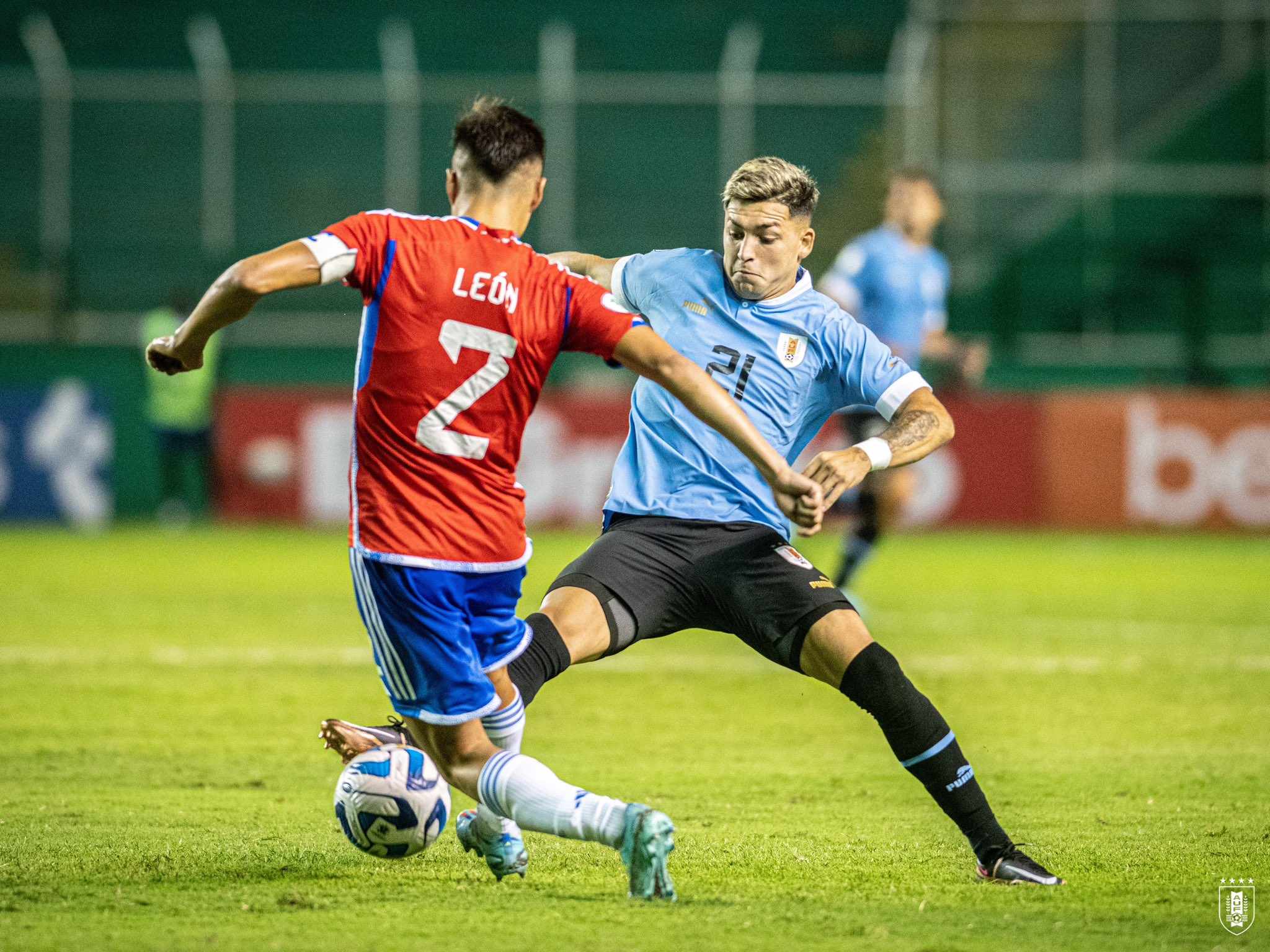 Resultado del partido Uruguay - Chile, sub-20