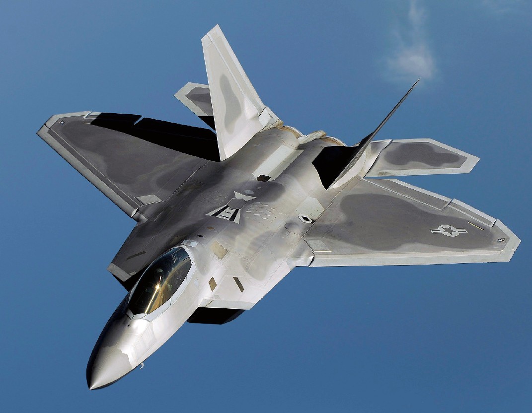 Lockheed Martin F-22 Raptor, los aviones que derribaron el objeto sospechoso. Foto: Wikimedia Commons