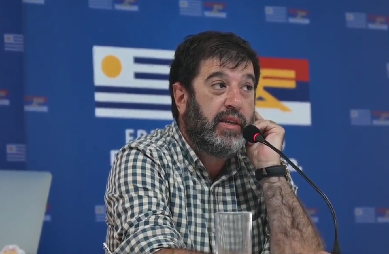 Pereira: the government tries to cover up acts of corruption such as that of Astesiano targeting Gustavo Leal Fernando Pereira and the Broad Front supported Gustavo Leal.