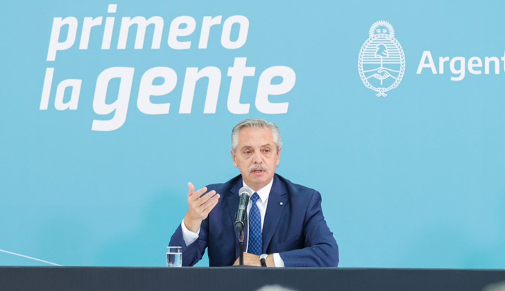 Alberto Fernández se baja de la interna del Partido Justicialista. 