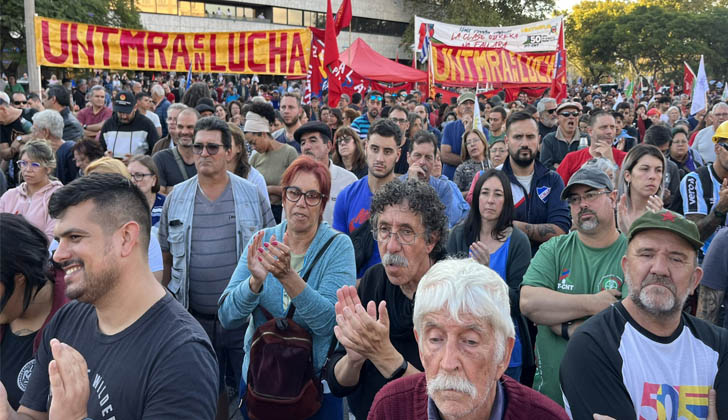 Movimientos sociales y sindicales pararon contra la reforma jubilatoria ...