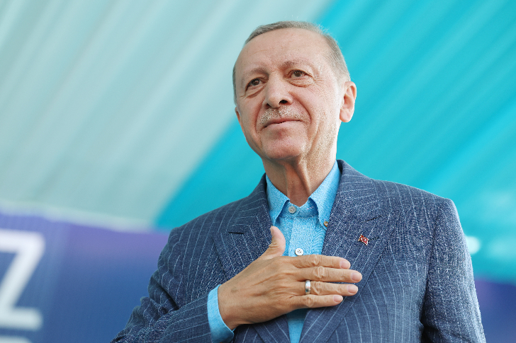 Recep Tayyip Erdoğan, actual presidente de Turquía quien acaba de asegurar su reelección. 