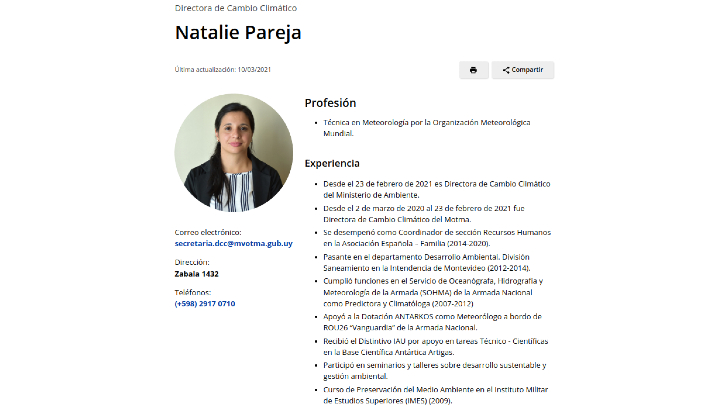 Natalia Parejas Technician in Meteorology