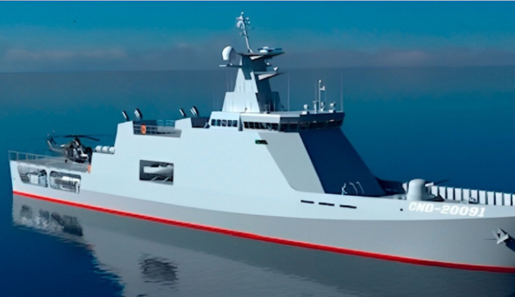Imagen 3D de los buques que serán comprados a Astilleros Cardama.