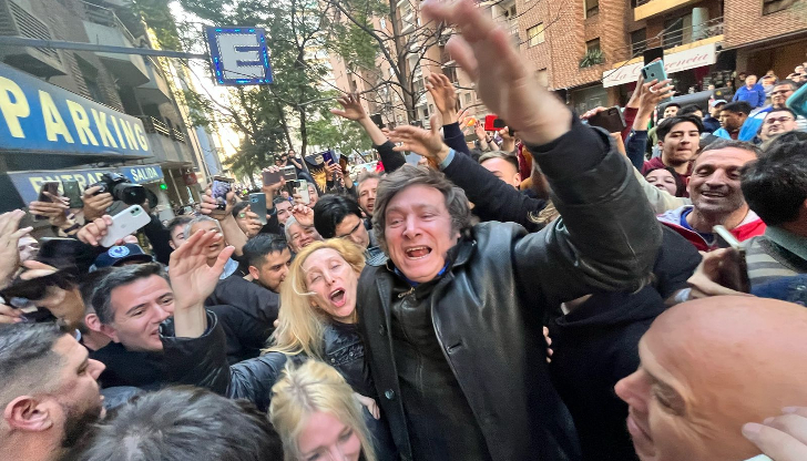 Javier Milei fue el más votado en las PASO