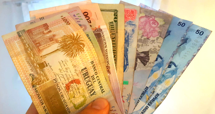 Cómo convertir pesos argentinos a uruguayos o dólares: Tipo del cambio según el Banco República (BROU)