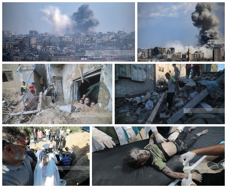 Fotos cortesía de la agencia de noticias palestina Wafa