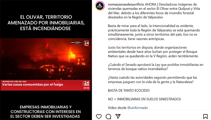 Chile en Estado de Excepción: incendios forestales desatan caos y luto ...