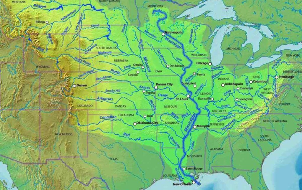 Bajos niveles del Misisipi: ¿Crisis climática o gestión del agua ...