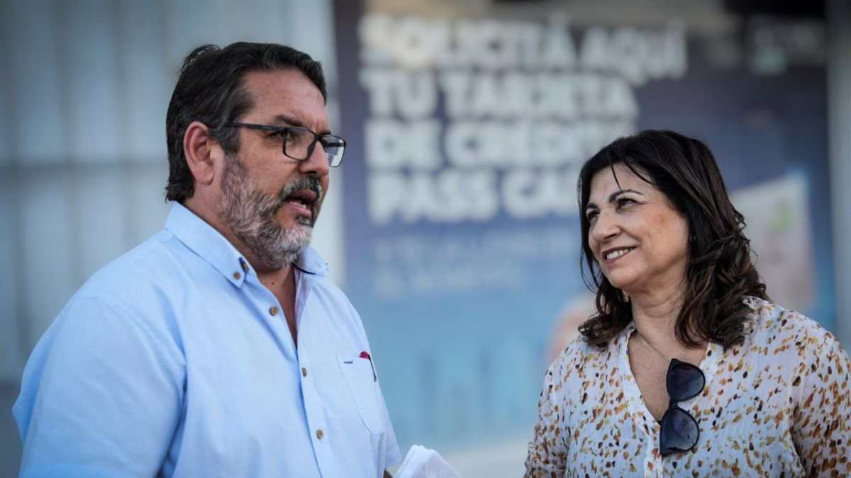 Guillermo Levratto, intendente electo de Río Negro, en una foto de archivo con las senadora Blanca Rodríguez
