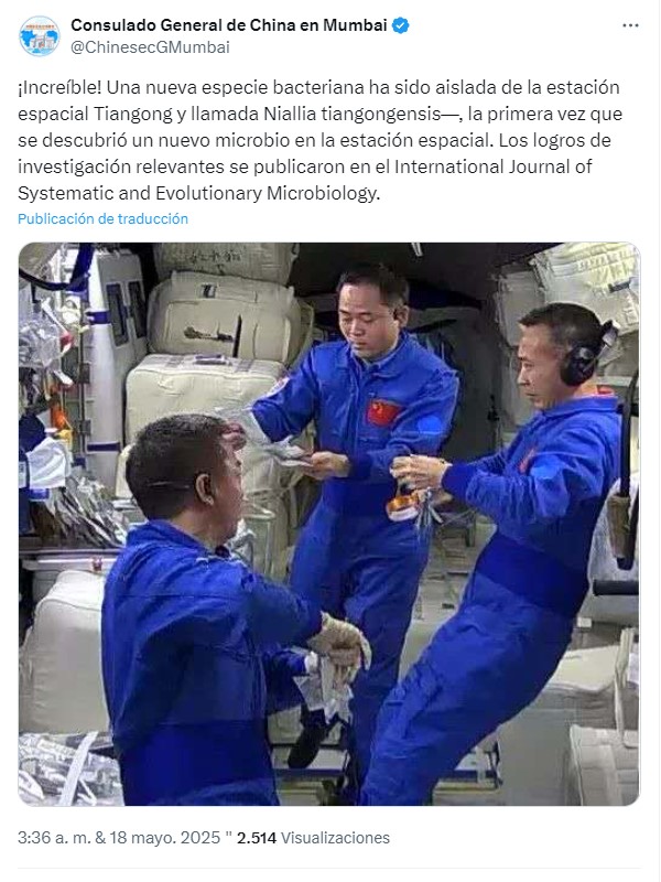 Esta nueva especie presenta adaptaciones que le permiten resistir microgravedad, radiación y escasez de nutrientes en la estación espacial.
