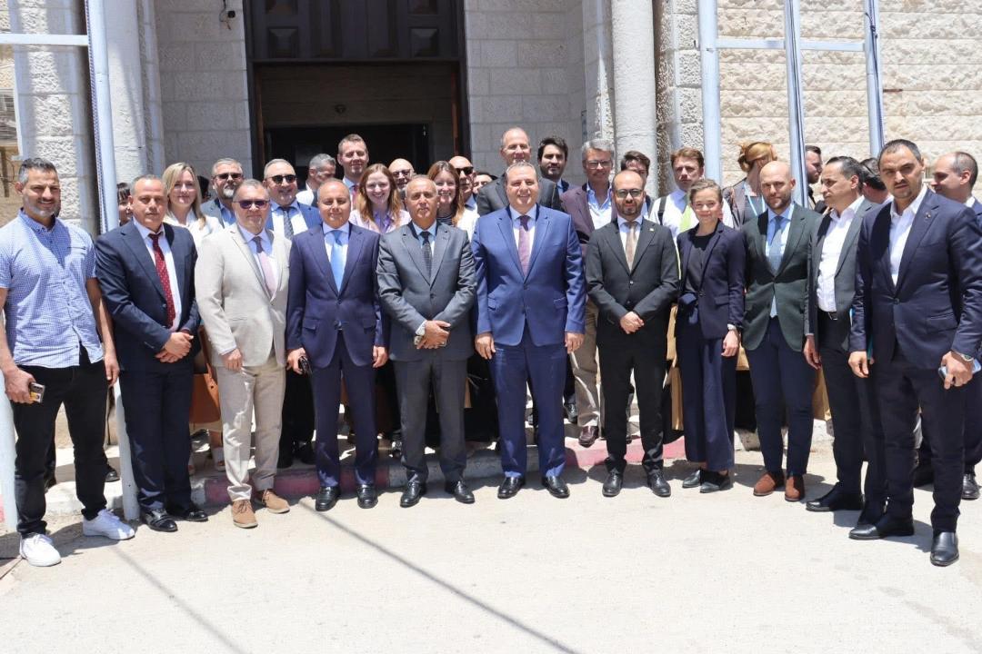 Israel disparó contra esta delegación de diplomáticos internacionales, entre los que había un uruguayo