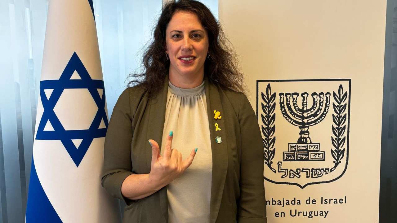 Michal Hershkovitz es la embajadora de Israel en Uruguay
